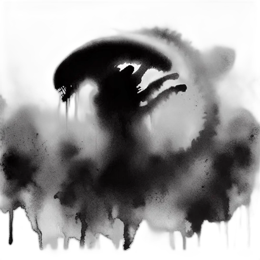 mask, face, creature, crown, concept art, watercolor, photorealistic, comic book art transparent PNG cut-out