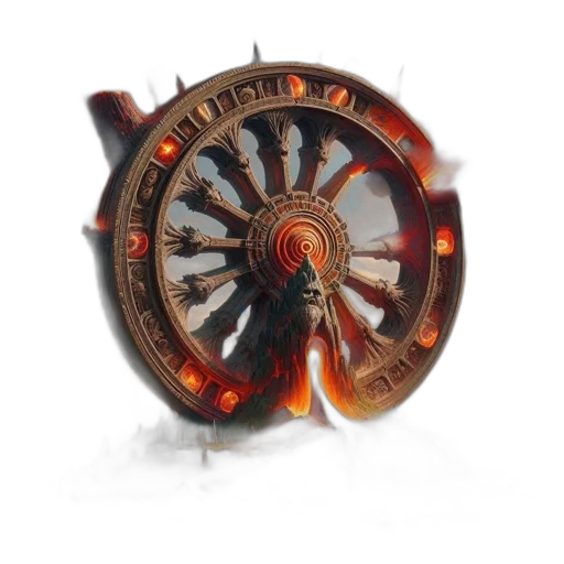 weapon, jewelry, crown, staff, concept art, fantasy art, 3d render, photorealistic transparent PNG cut-out