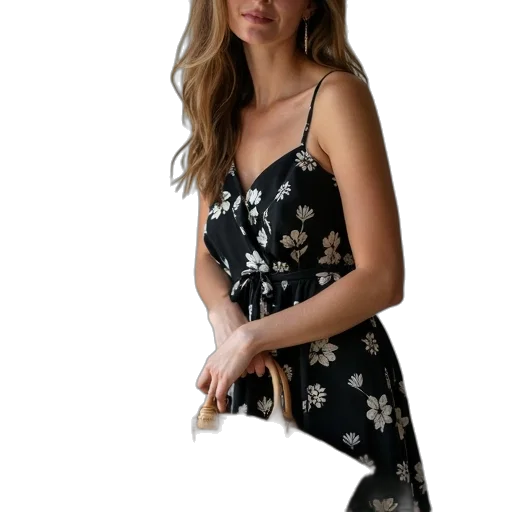 dress, staff, umbrella, jewelry transparent PNG cut-out