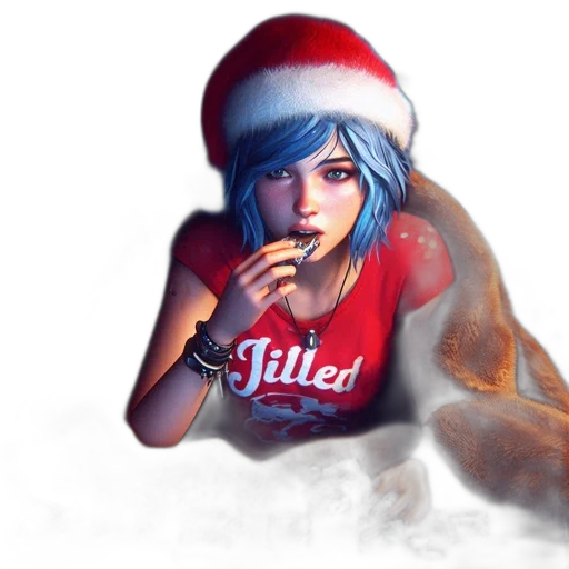 concept art, photorealistic, fantasy art, 3d render, neon lights, fire, young, woman transparent PNG cut-out