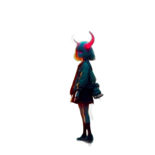 hat, dress, mask, crown, concept art, 3d render, pixel art, vaporwave transparent PNG cut-out