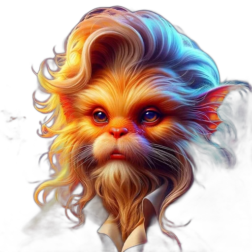 creature, mask, face, staff, fantasy art, concept art, photorealistic, pixel art transparent PNG cut-out
