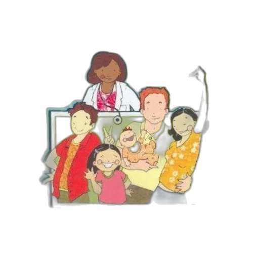staff, colorful, book, cover, titled, family, health, organizer transparent PNG cut-out
