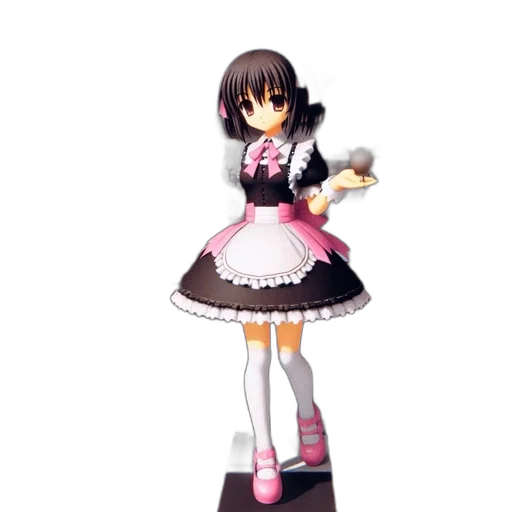 dress, 3d render, concept art, pixel art, anime, monochrome, café, setting transparent PNG cut-out