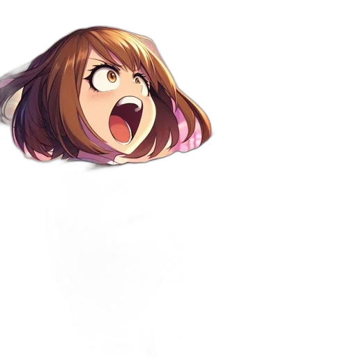 face, creature, hair, mask, anime, concept art, pixel art, watercolor transparent PNG cut-out