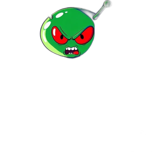 staff, robot, creature, weapon, pixel art, concept art, 3d render, cartoon transparent PNG cut-out