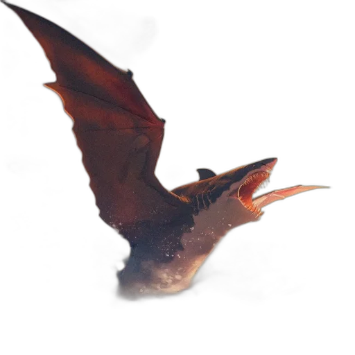 dragon, animal, creature, staff, concept art, 3d render, photorealistic, fantasy art transparent PNG cut-out