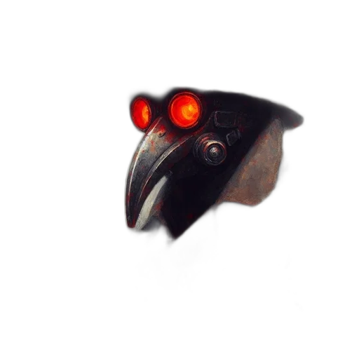 mask, creature, robot, animal, 3d render, concept art, photorealistic, fantasy art transparent PNG cut-out