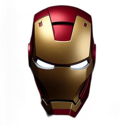 mask, comic book art, 3d render, concept art transparent PNG cut-out