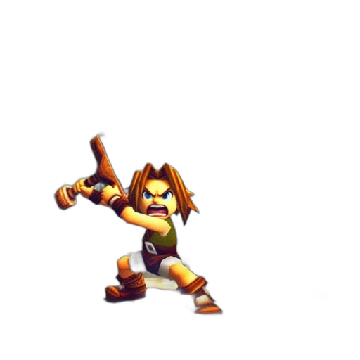 weapon, staff, sword, animal, 3d render, pixel art, concept art, fantasy art transparent PNG cut-out