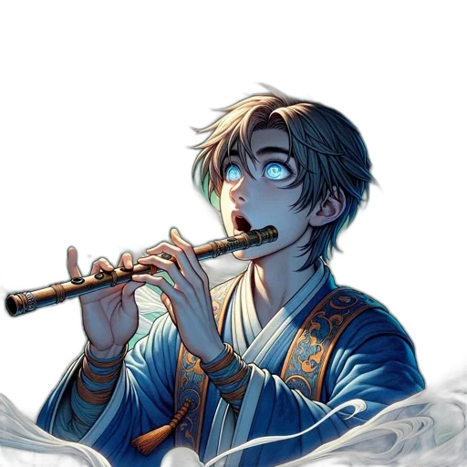 sword, staff, weapon, pixel art, fantasy art, anime, concept art, underwater transparent PNG cut-out