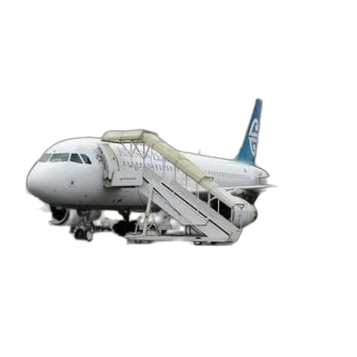 weapon, 3d render, photorealistic, concept art, white, airplane, blue, tail transparent PNG cut-out