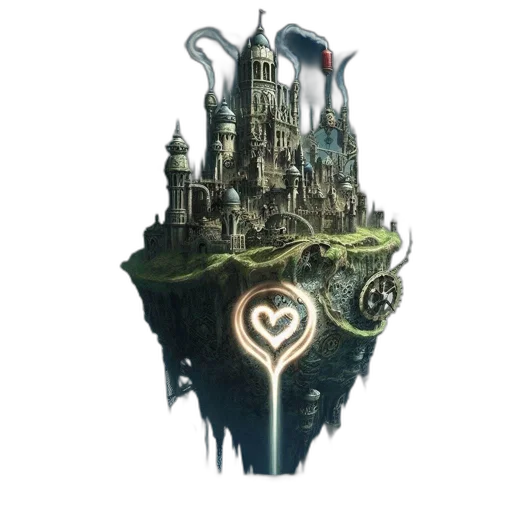 concept art, fantasy art, pixel art, 3d render, another, piece, shows, ethereal transparent PNG cut-out