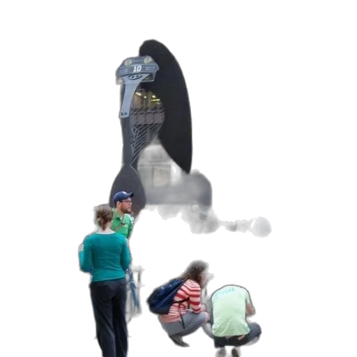 umbrella, staff, robot, hat transparent PNG cut-out