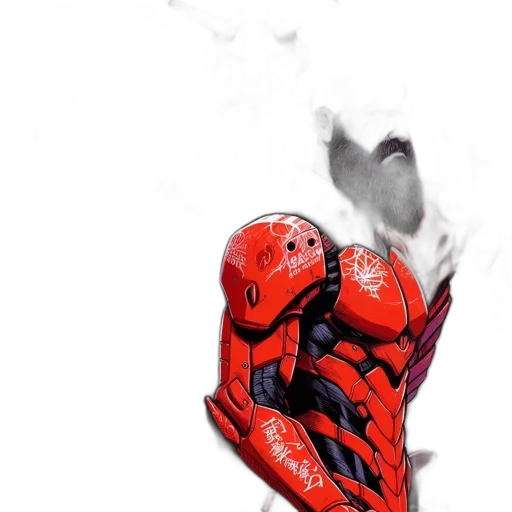 mask, robot, dragon, creature transparent PNG cut-out