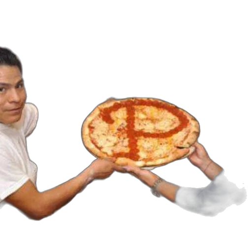 food, weapon, umbrella, face, pixel art, two, men, holding transparent PNG cut-out