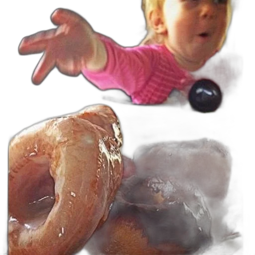 food, creature, animal, photorealistic, 3d render, underwater, child, high transparent PNG cut-out