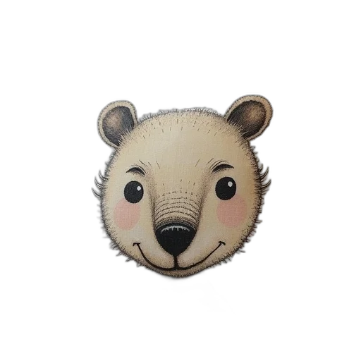 animal, creature, mask, face, 3d render, photorealistic, pixel art, concept art transparent PNG cut-out