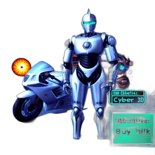 robot, concept art, pixel art, 3d render, vaporwave, blue, futuristic, city transparent PNG cut-out