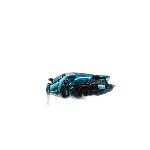 car, weapon, robot, jewelry, 3d render, concept art, cyberpunk, vaporwave transparent PNG cut-out