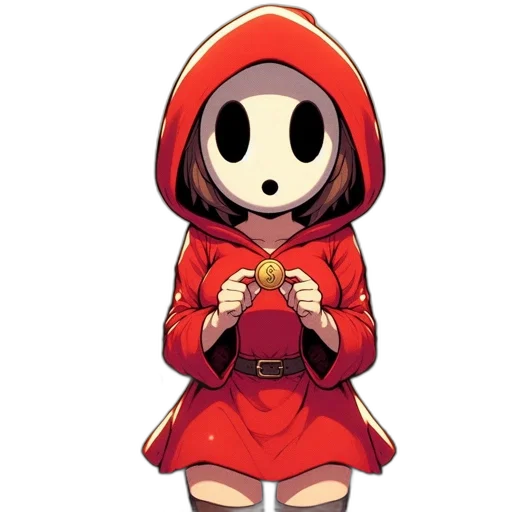 jacket, mask, dress, robot, pixel art, concept art, anime, cartoon transparent PNG cut-out