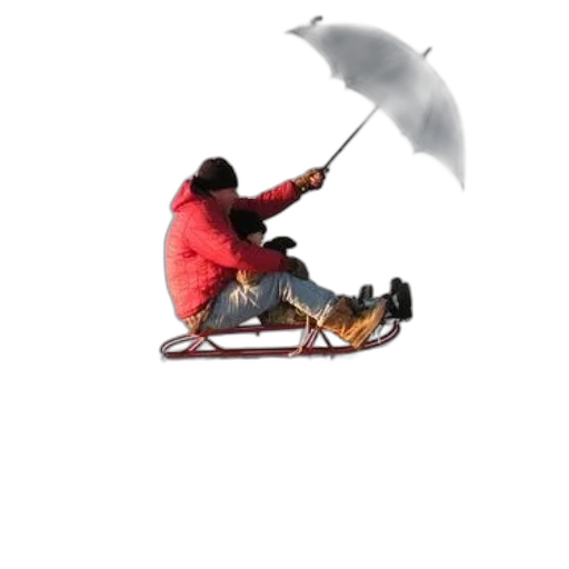 umbrella, staff, jacket, weapon transparent PNG cut-out