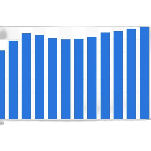 bar, graph, showing, data, 1990, 2009, blue, bars transparent PNG cut-out