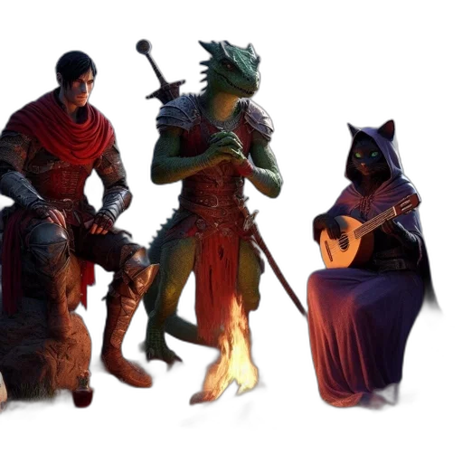 staff, dragon, concept art, fantasy art, pixel art, 3d render, fire, red transparent PNG cut-out