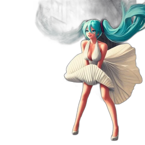 dress, concept art, fantasy art, pixel art, 3d render, fog, fire, underwater transparent PNG cut-out