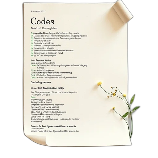 food, green, document, title, development, code transparent PNG cut-out