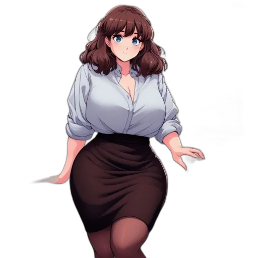 dress, staff, creature, robot, concept art, anime, pixel art, cartoon transparent PNG cut-out