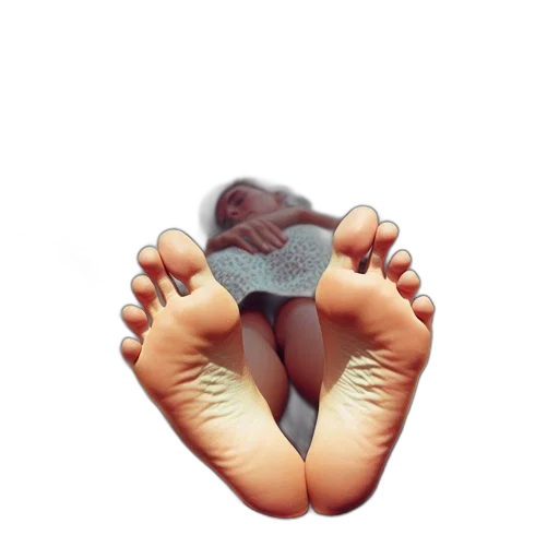 shoes, mask, staff, face, photorealistic, 3d render, individual, lies transparent PNG cut-out