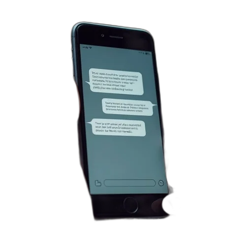 cell, phone, message, android, user transparent PNG cut-out