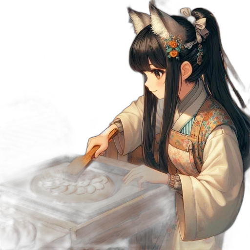 dragon, food, staff, jewelry, fantasy art, concept art, oil painting, watercolor transparent PNG cut-out