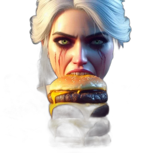 face, food, staff, creature, concept art, fantasy art, photorealistic, pixel art transparent PNG cut-out