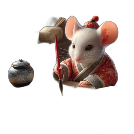 staff, weapon, animal, concept art, 3d render, fantasy art, photorealistic, white transparent PNG cut-out