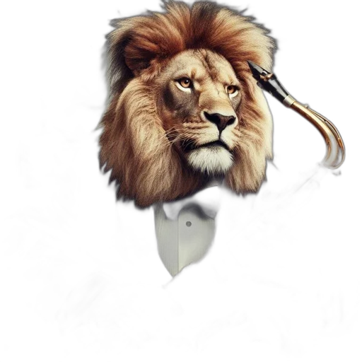 staff, crown, animal, jewelry, fantasy art, concept art, photorealistic, watercolor transparent PNG cut-out