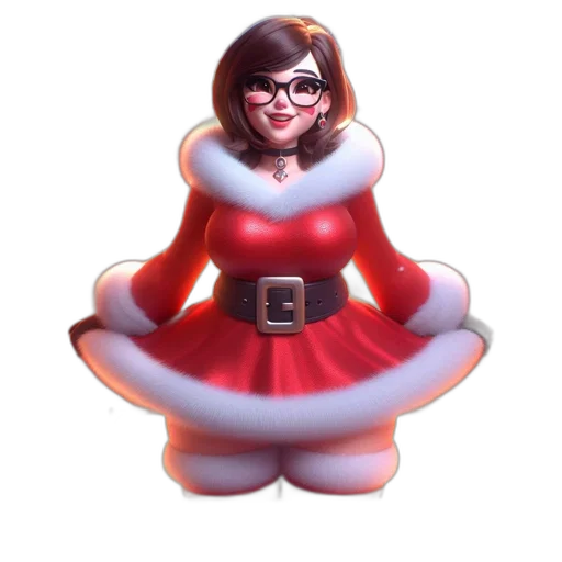dress, staff, 3d render, concept art, cartoon, fantasy art, animated, figure transparent PNG cut-out