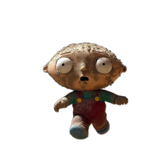creature, staff, animal, face, 3d render, concept art, cartoon, photorealistic transparent PNG cut-out