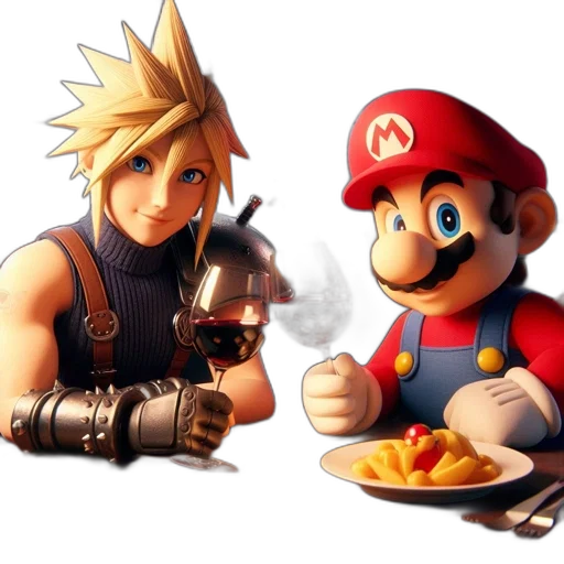 food, weapon, concept art, 3d render, pixel art, photorealistic, cloud, strife transparent PNG cut-out