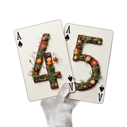 food, 3d render, matching, tally, number, cards transparent PNG cut-out