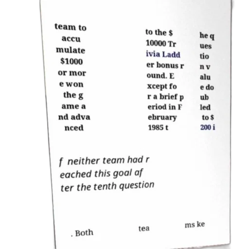 tree, staff, trivia, ladder, bonus, round, 10000, prize transparent PNG cut-out