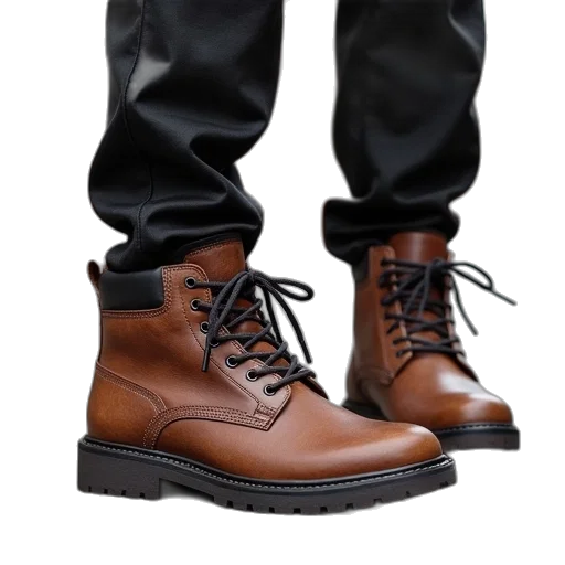 shoes, 3d render, photorealistic, men transparent PNG cut-out