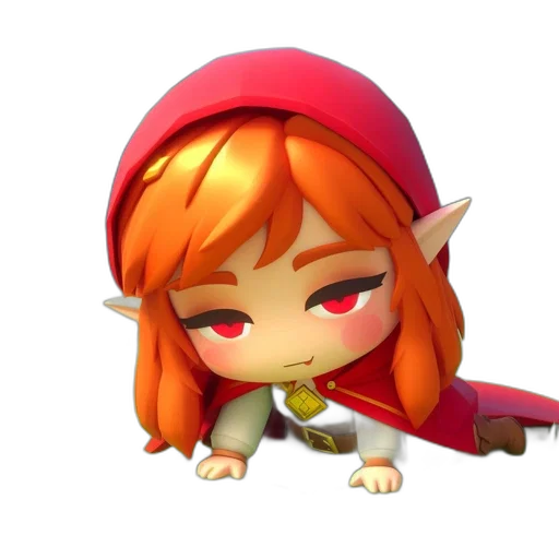 staff, hat, creature, face, 3d render, concept art, pixel art, fantasy art transparent PNG cut-out