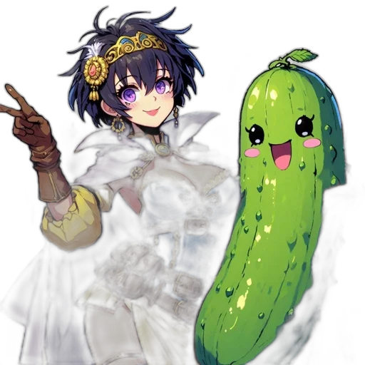 weapon, staff, food, creature, pixel art, concept art, anime, watercolor transparent PNG cut-out