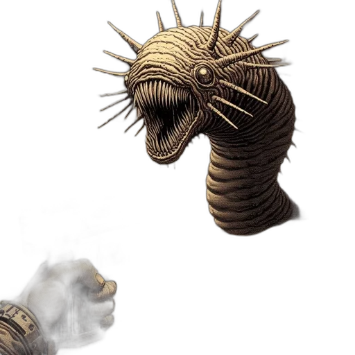 creature, dragon, mask, hair, concept art, 3d render, fantasy art, photorealistic transparent PNG cut-out