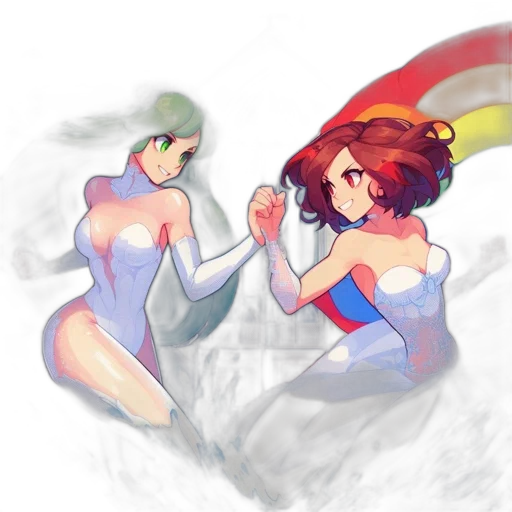 dress, weapon, concept art, pixel art, anime, watercolor, underwater, outer space transparent PNG cut-out