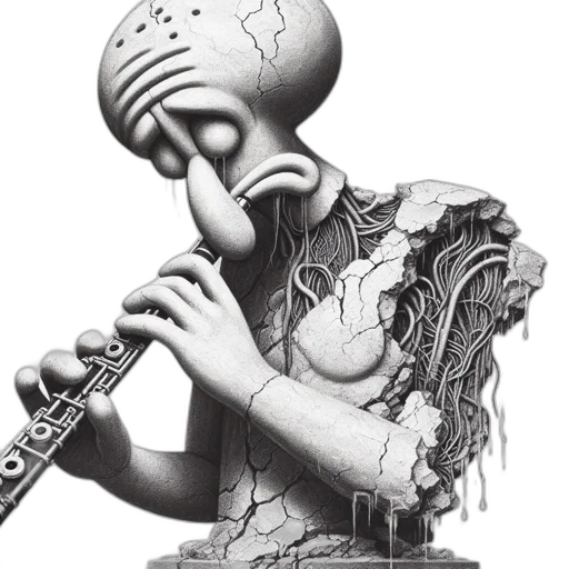 robot, staff, weapon, concept art, cartoon, pencil sketch, fantasy art, anthropomorphic transparent PNG cut-out