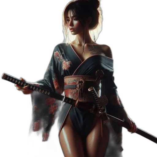 sword, weapon, staff, dress, fantasy art, concept art, photorealistic, oil painting transparent PNG cut-out