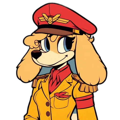 staff, jacket, hat, animal, cartoon, pixel art, anime, concept art transparent PNG cut-out